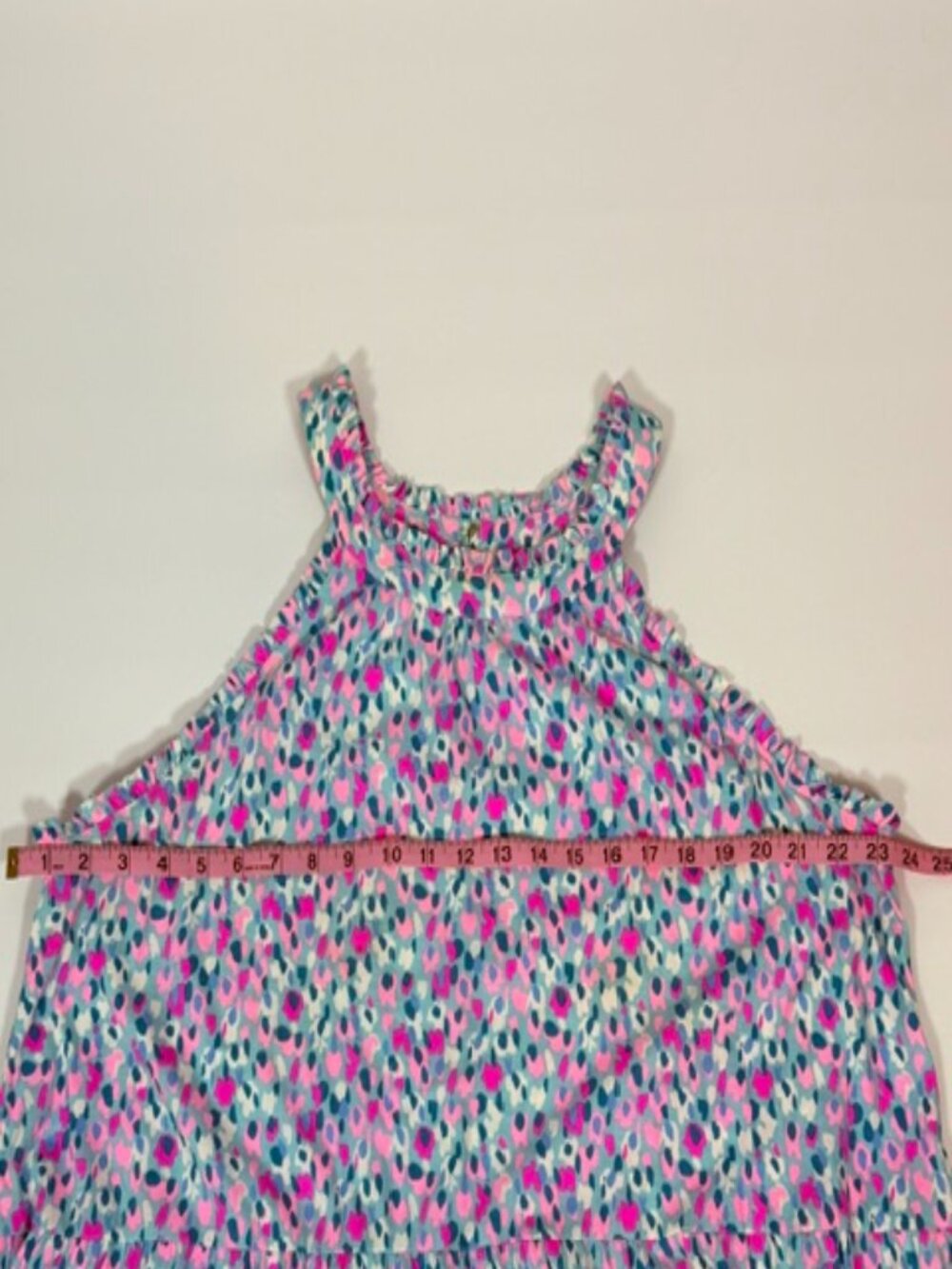 Lilly Pulitzer Jerrica Swing Dress Sleeveless Hottie Dottie Halter Size XXL - Picture 10 of 12